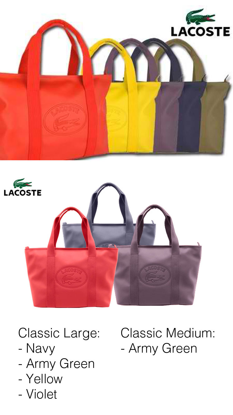 lacoste shopping bag price philippines